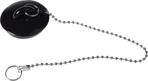 Пробка для ванны рез. с цепочкой TRm-07 10001