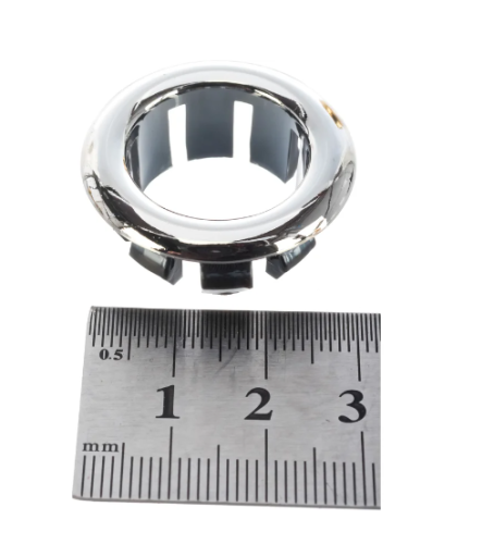 Втулка (обрамление) д/перелив.отверстия круглое (хром), MasterProf