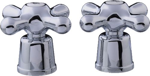 Маховик крест 8*24  №20226 Люкс пластик (пара)