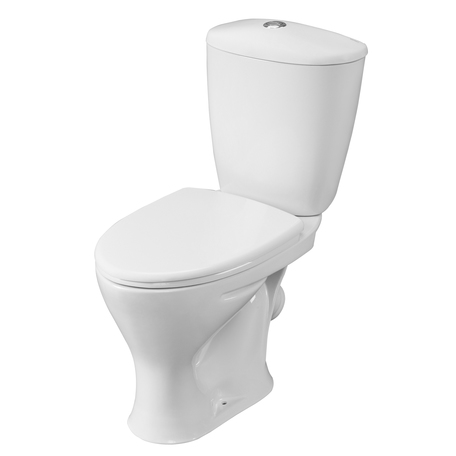 Унитаз-компакт Santeri Версия, нижний подвод, косой выпуск, одинарный слив, антивсплеск (ЖЦ)