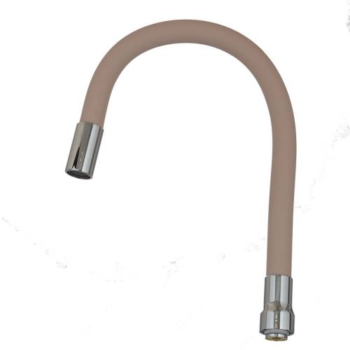 Излив для кухни гибкий LUXE бежевый 49см MELODIA MKP20924