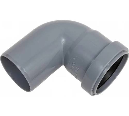 ОТВОД    50 мм , 87 град. ПВХ VALFEX