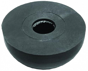 Груша сантехническая с отверстием, больш.дыр.