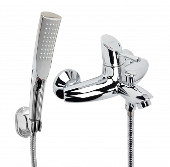 "ARGOTECH" 3505L MEGA Смеситель для ванны,картридж d35, литой излив L165 мм