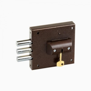 Замок накладной, гаражный, CERBER С1-П